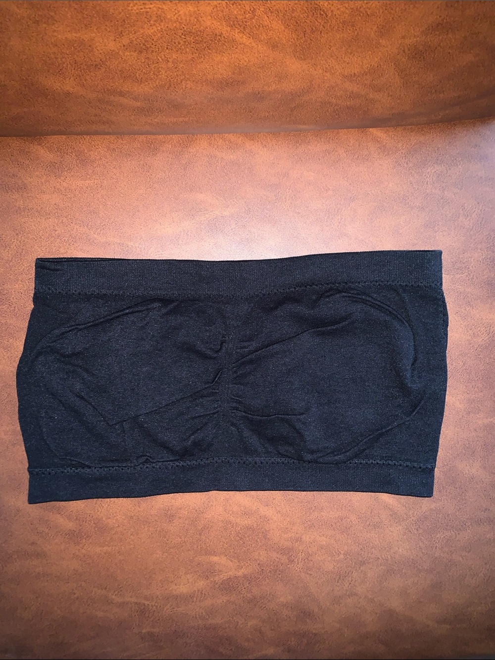 Black Bandeau Top